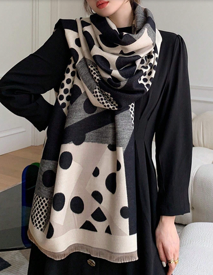 Alyssa™ | Elegant Grafisch Sjaal